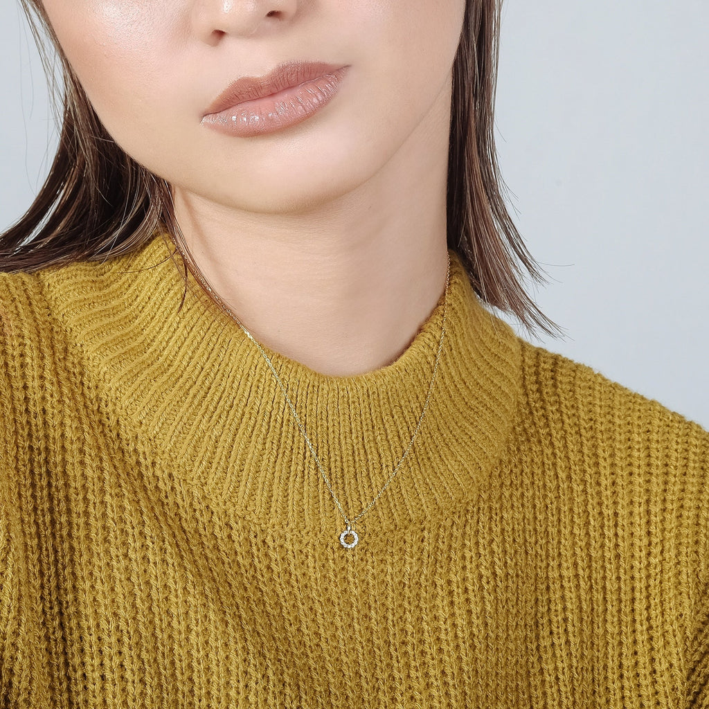 Amir CZ Necklace (18K Gold Vermeil)