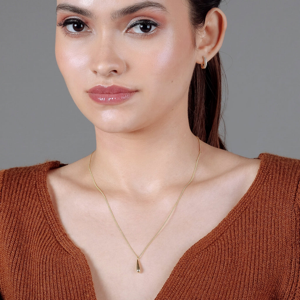 Anna CZ Hoops (18K Gold Vermeil)