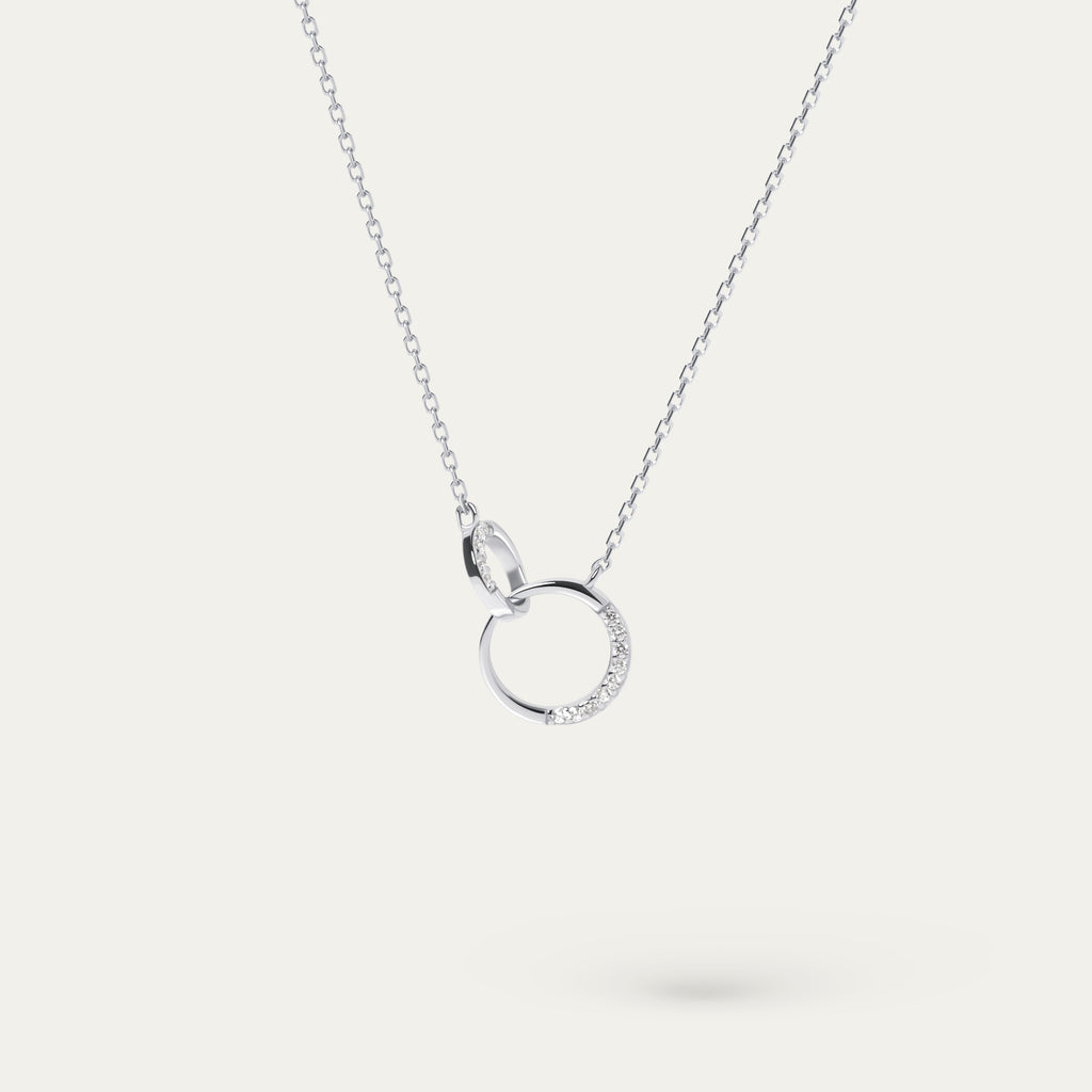 Eli CZ Necklace (925 Sterling Silver)