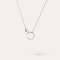 Eli CZ Necklace (925 Sterling Silver)