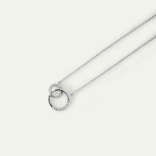 Eli CZ Necklace (925 Sterling Silver)