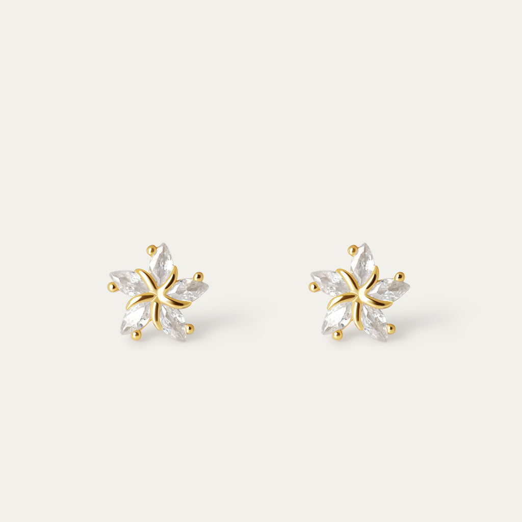 Marta CZ Studs (18K Gold Vermeil)