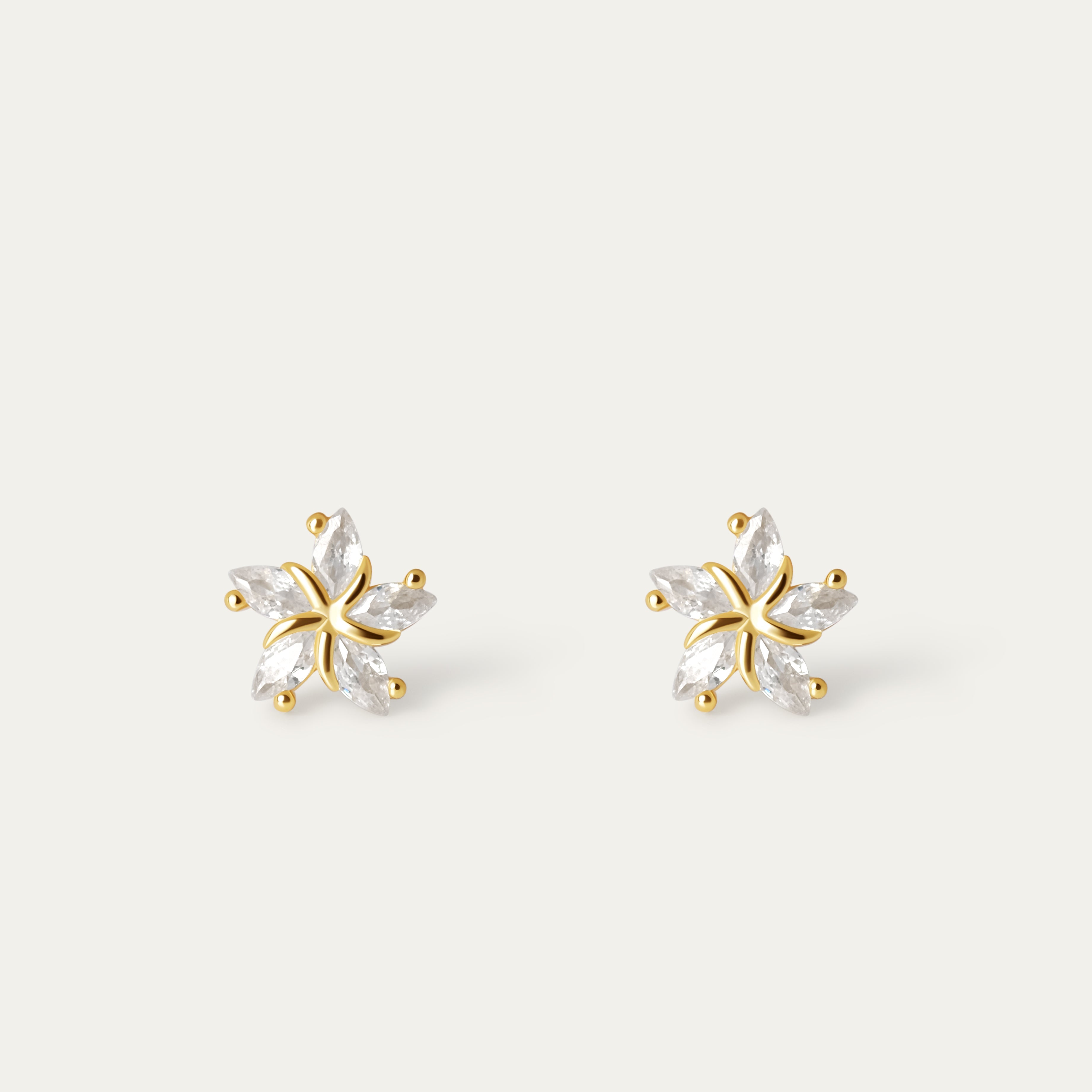 Marta CZ Studs (18K Gold Vermeil)