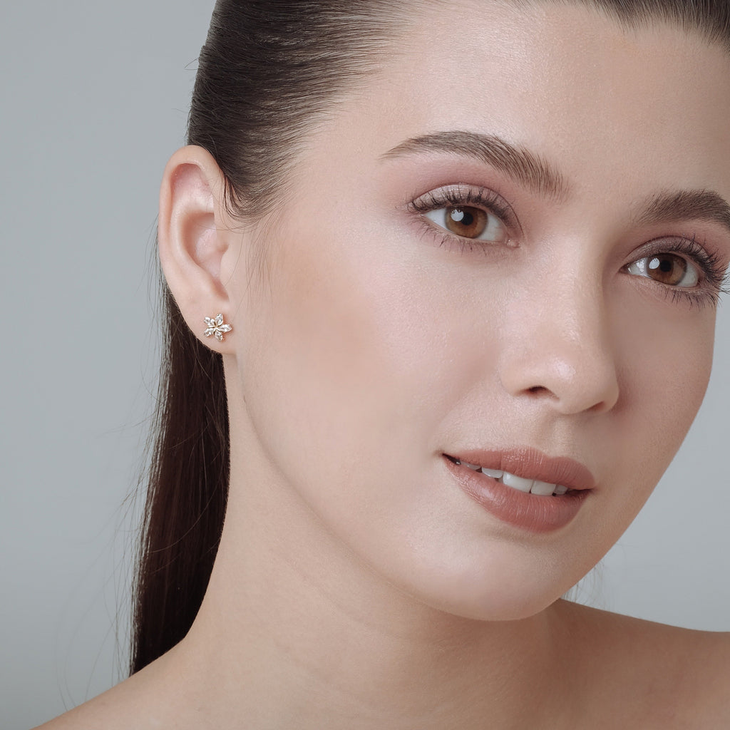 Marta CZ Studs (18K Gold Vermeil)