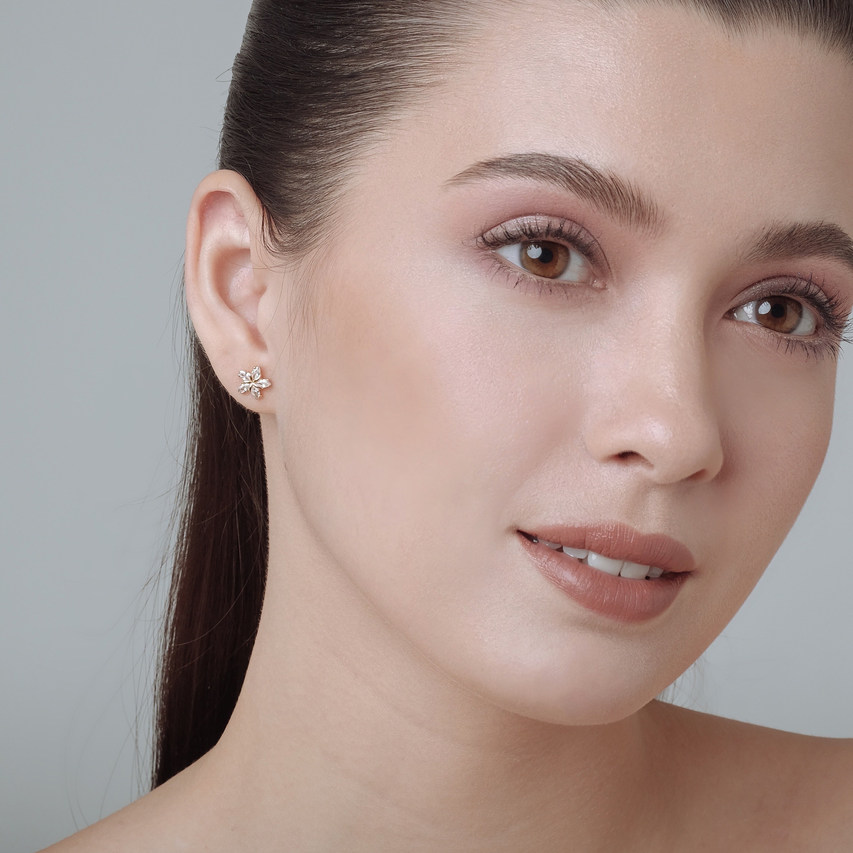 Marta CZ Studs (18K Gold Vermeil)