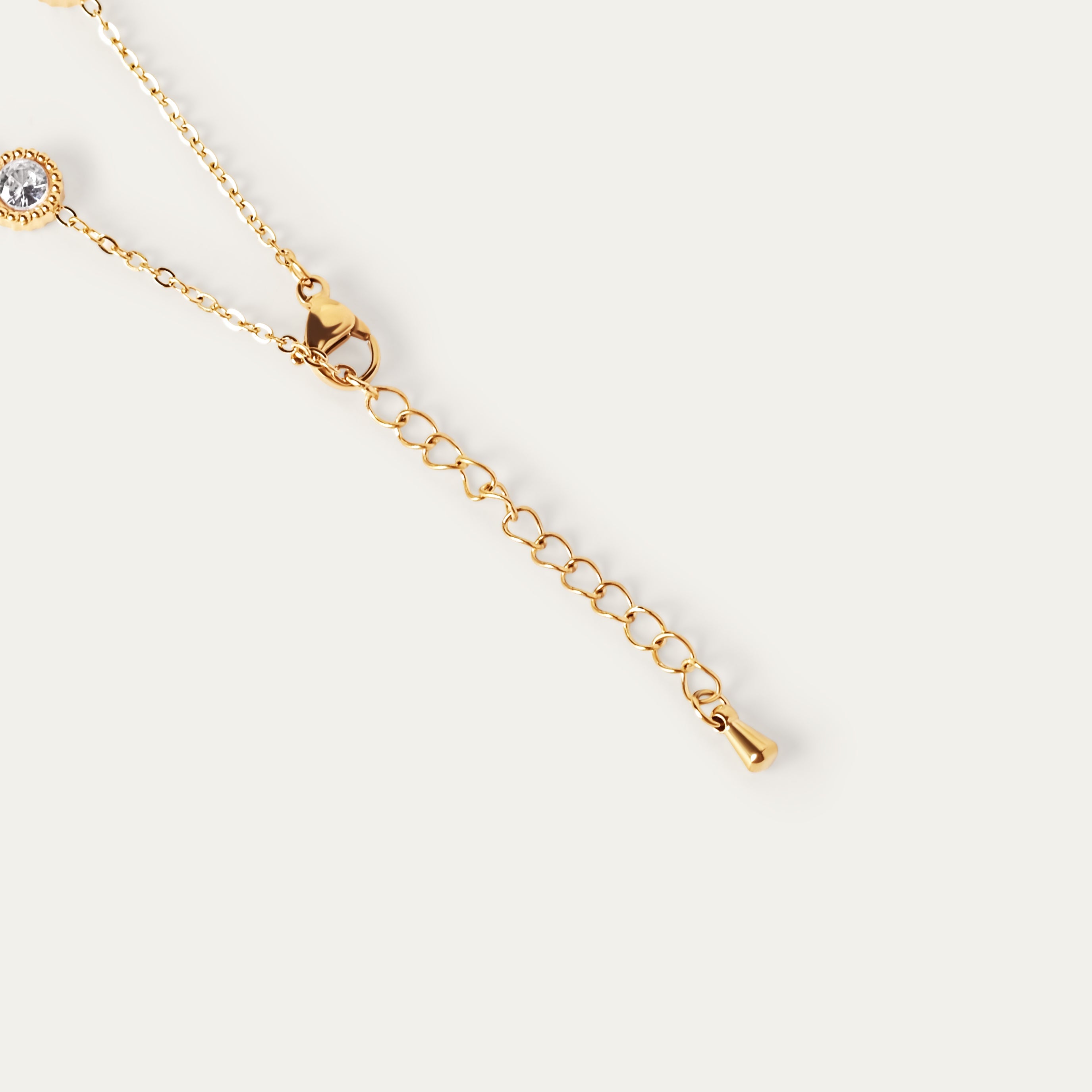 Milga CZ Bracelet (18K Gold Stainless Steel)