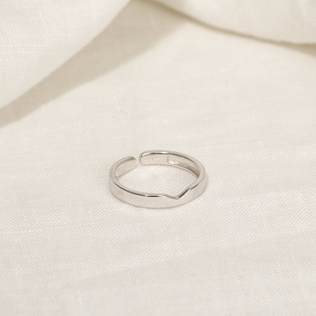 Nada For Him Silver Ring (925 Sterling Silver)