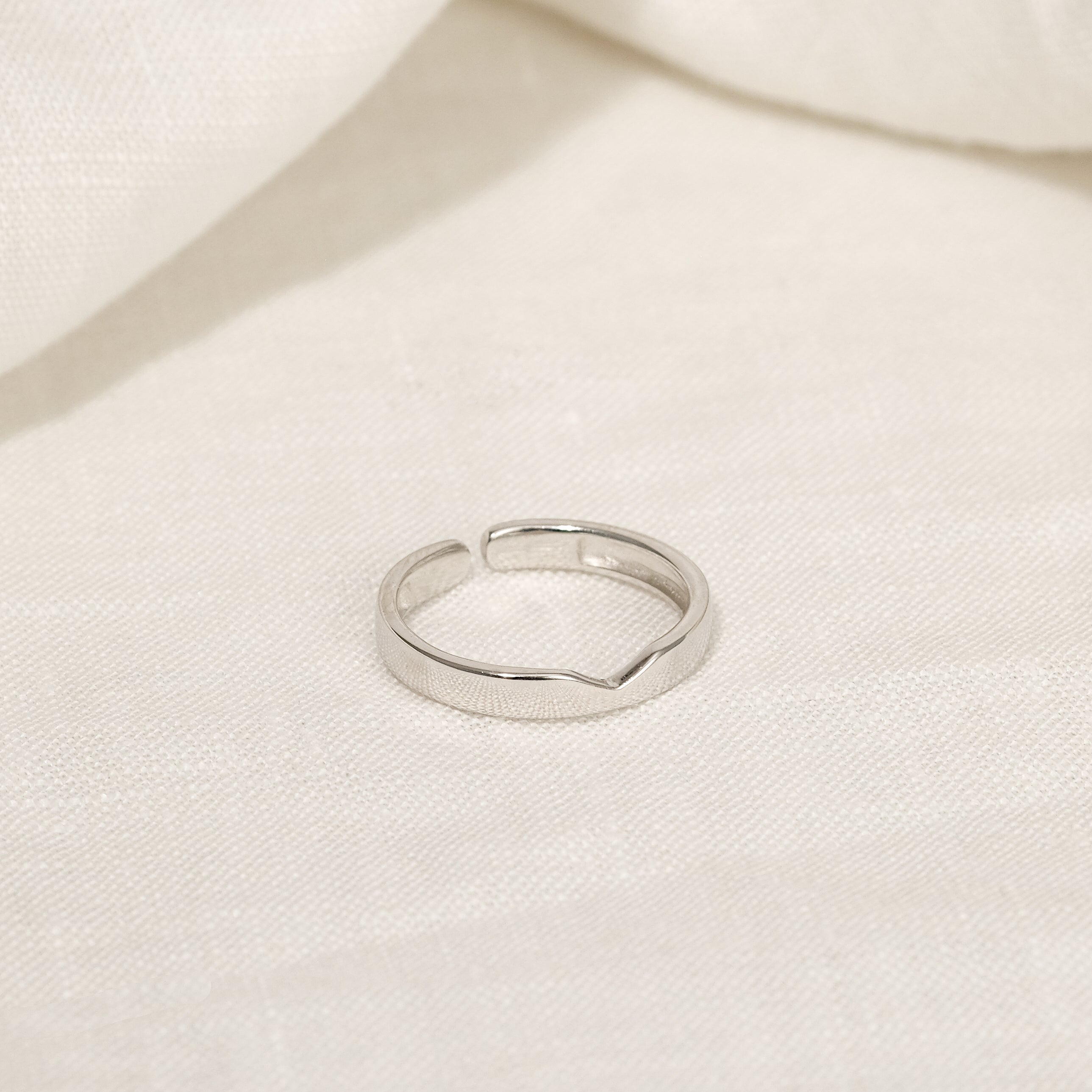 Nada For Him Silver Ring (925 Sterling Silver)
