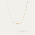 Rey CZ Necklace (14K Gold Vermeil)