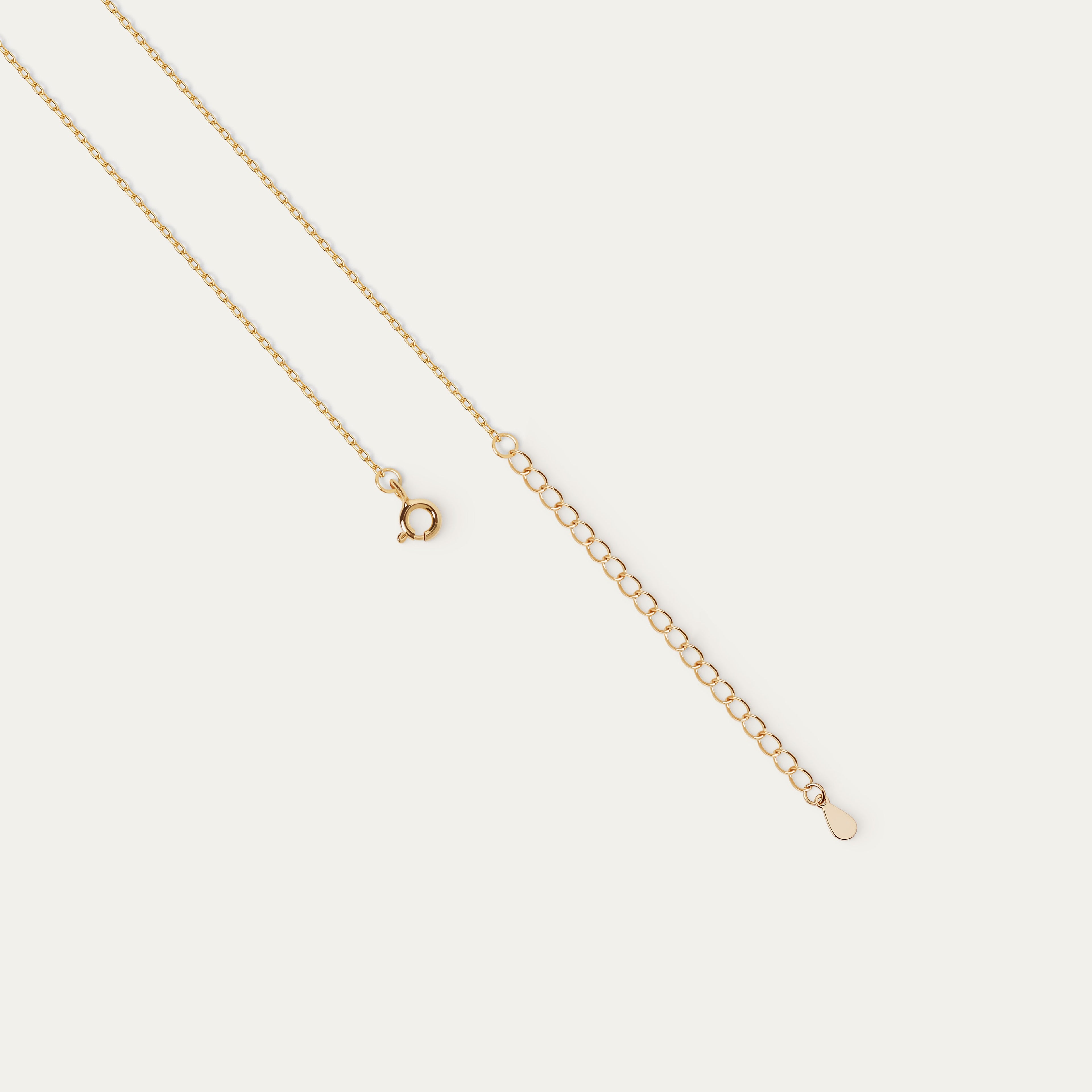 Rey CZ Necklace (14K Gold Vermeil)