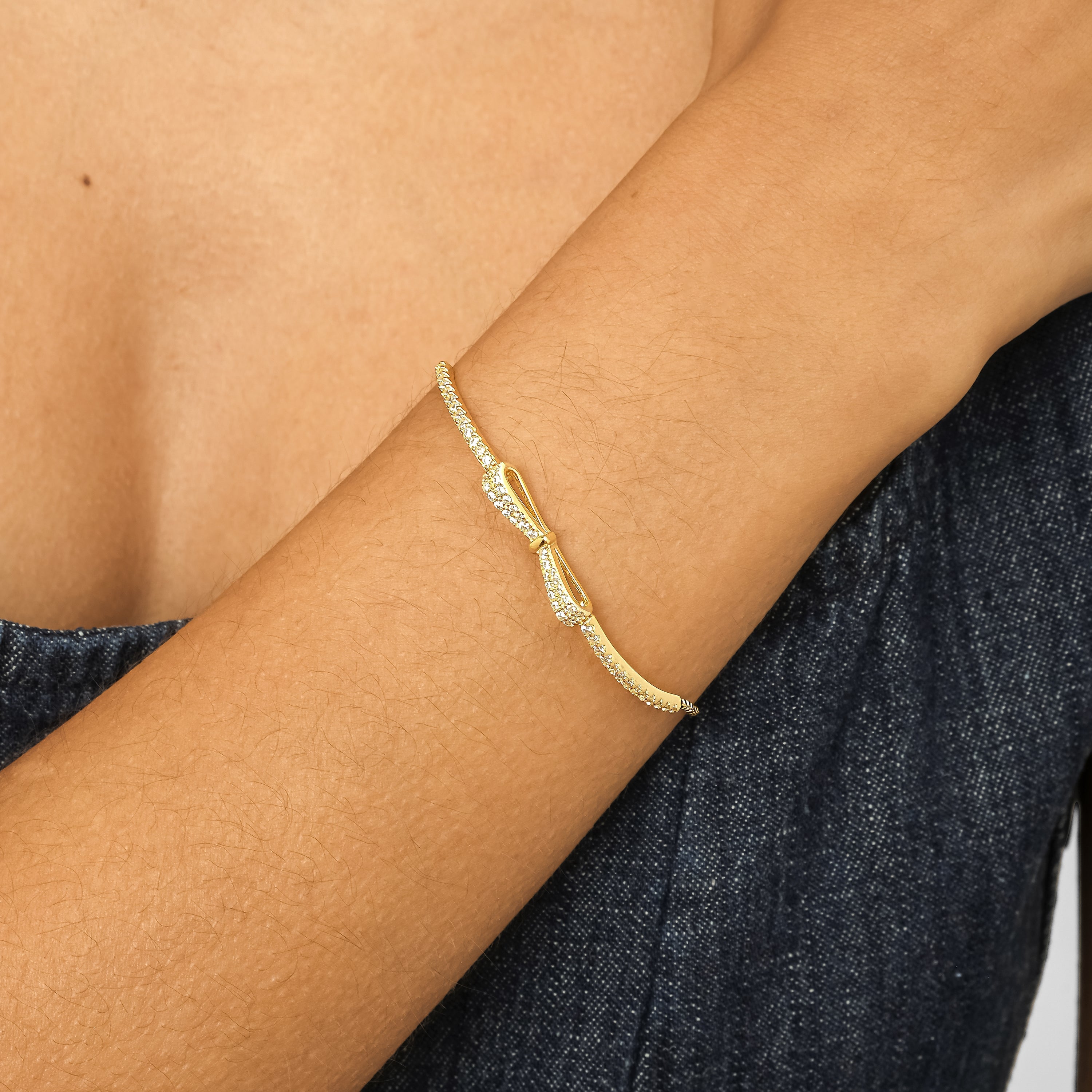 Riva CZ Bracelet (18K Gold Vermeil)