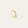 Riva CZ Ring (18K Gold Vermeil, Size 5)