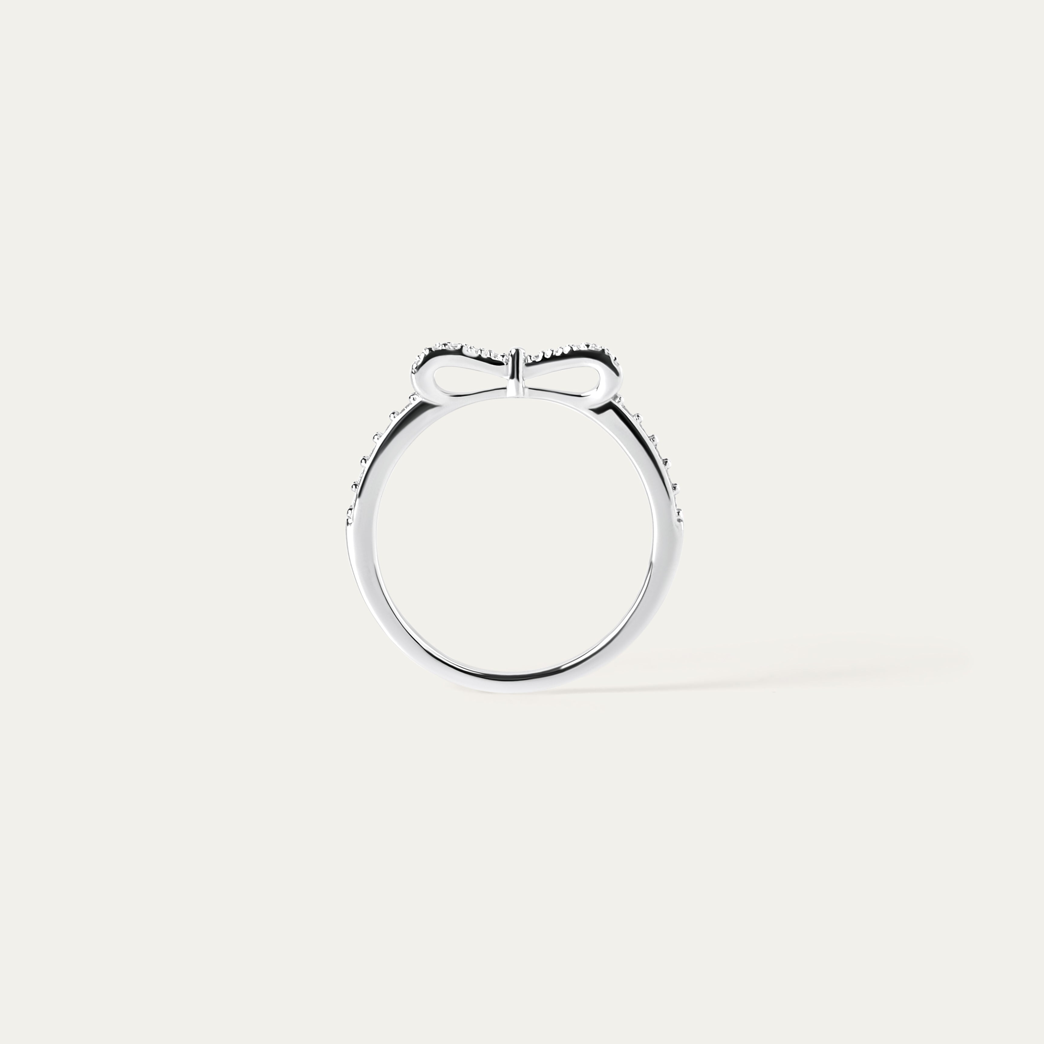 Riva CZ Ring (925 Sterling Silver, Size 6)