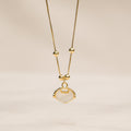 Yance Cat's Eye Necklace (18K Gold Vermeil)